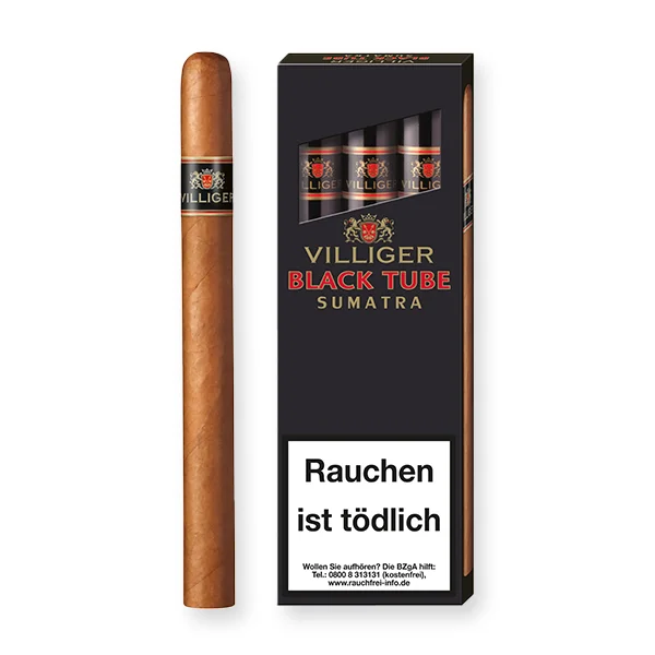 VILLIGER Black Tube Zigarren Sumatra